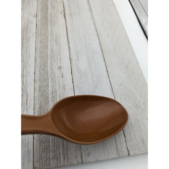 Hutzler Solid Serving Spoon 10" Brown No 700 - Picture 8 of 8